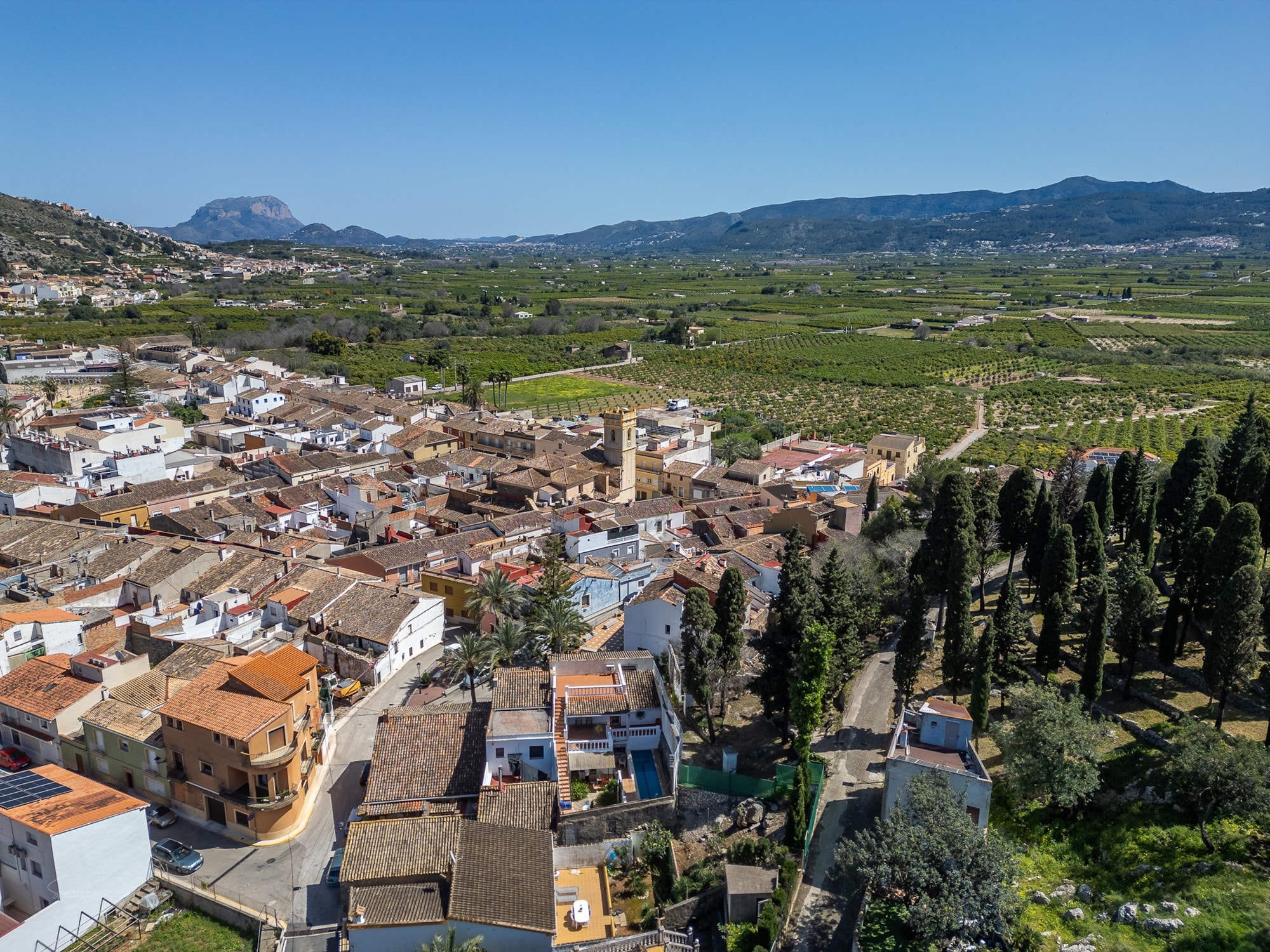 Townhouse 3 Beds Rafol D'almunia with Private Pool and Views