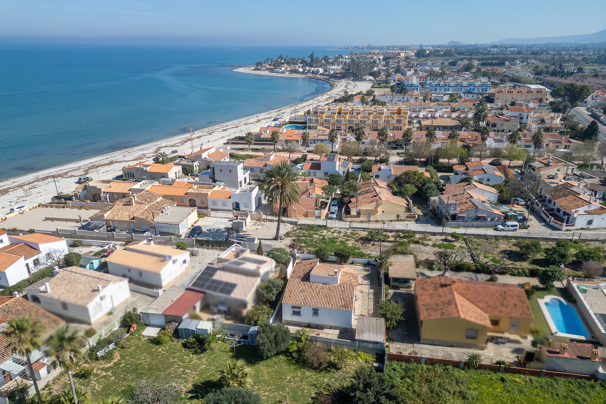 Three Bedroom Villa in Denia, Front Line Beach Location