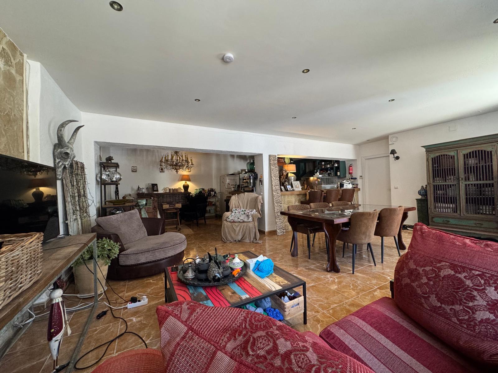 Five Bedroom Villa with Two Houses in Castell de Castells, Pool