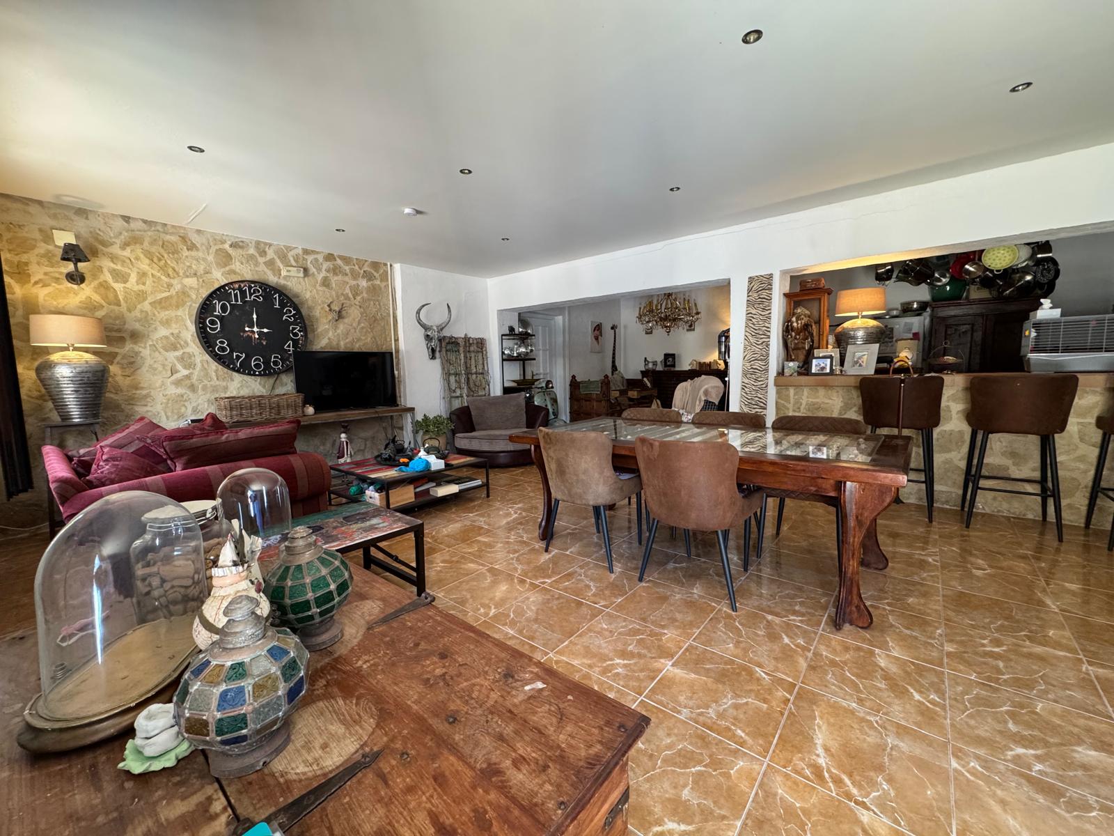 Five Bedroom Villa with Two Houses in Castell de Castells, Pool