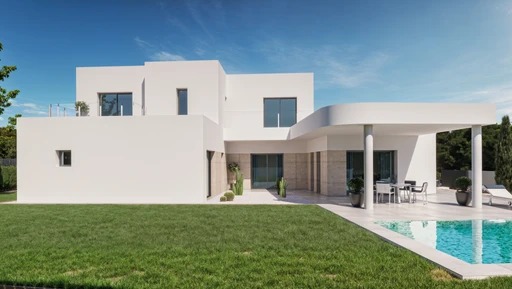 3 Bedroom Villa in Beniarbeig with Sea Views and Private Pool