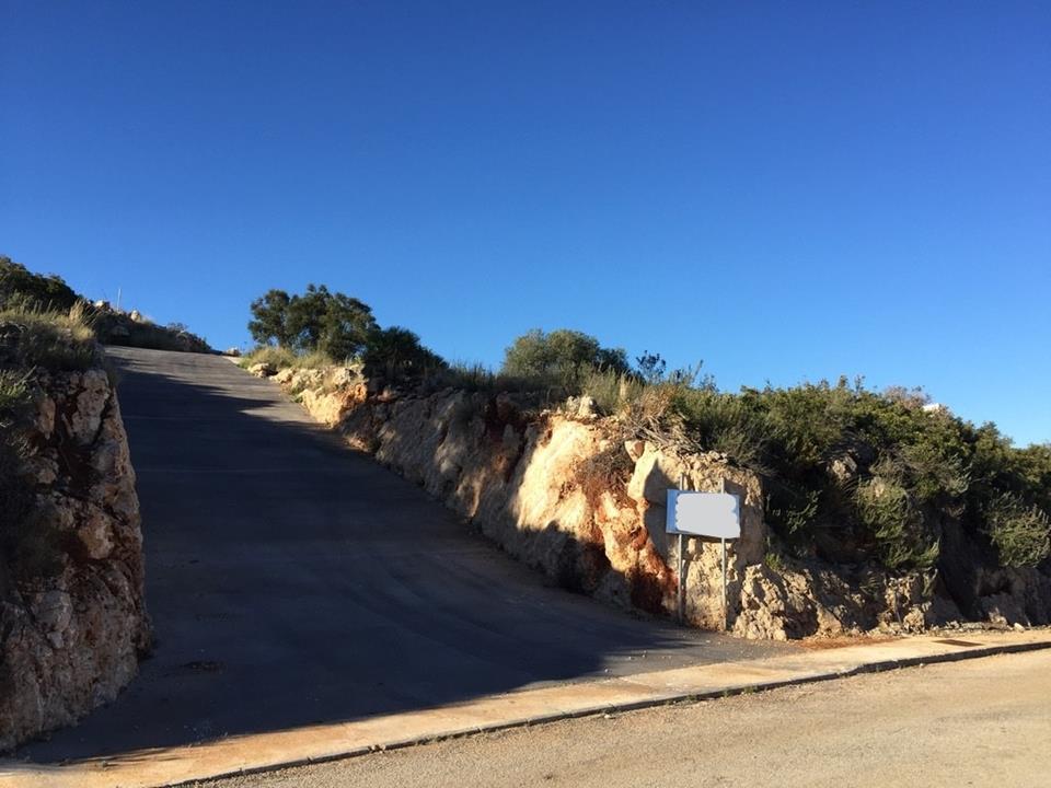 Plot in Monte Pego 
